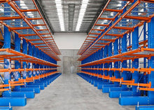 Heavy Duty Cantilever Racking - (H) 5.8m x (L)4.7m - Single Sided  - 900mm Arms